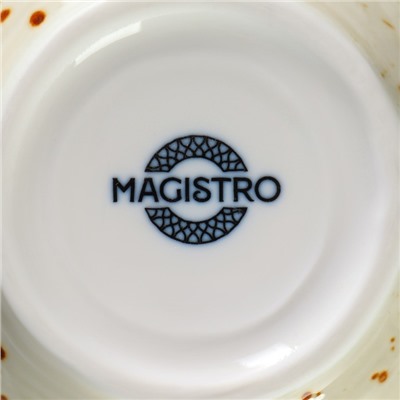 Кружки Magistro Mediterana, набор 2 шт.: 250 мл, фарфор, бежевые