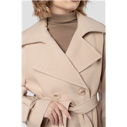 01-12137 Пальто женское демисезонное (пояс)