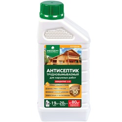 Антисептик для наружных работ Prosept Exterior. Концентрат, 1л