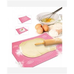Коврик для раскатки теста 50*40 см с разметкой 9046066