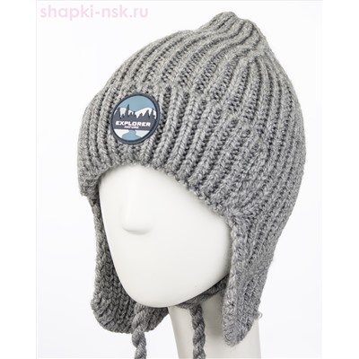 13276/2 MBU Ушанка для мальчика флис (50-52)