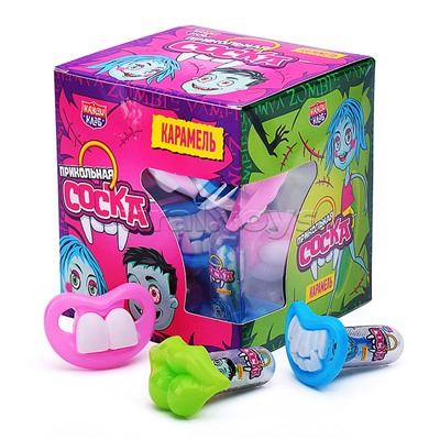 Карамель "Прикольная соска" 3,5гр*30шт