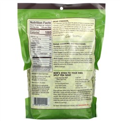 Bob's Red Mill, Green Split Peas, 29 oz ( 822 g)