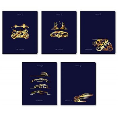 Тетрадь  48л клетка "Со скоростью света" 01515 (Т199) SVETOCH