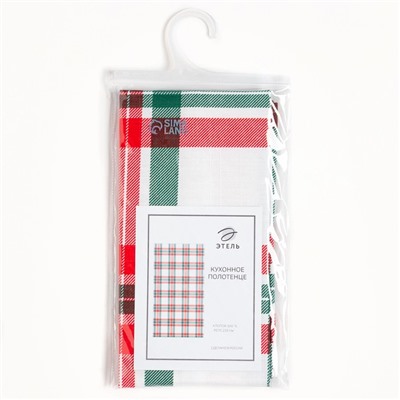 Полотенце «Этель» Holiday decoration, 40×73 см, хлопок 100%, репс 210 г/м²