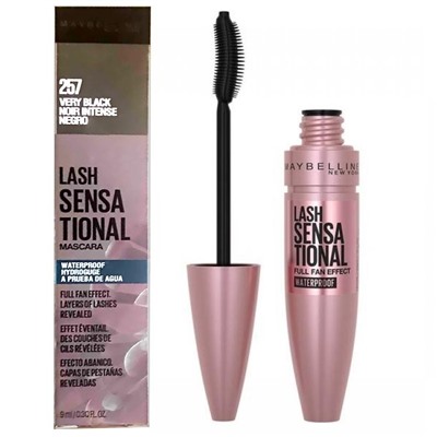 Тушь для ресниц Maybelline Lash Sensational  Full Fan Effect чёрная