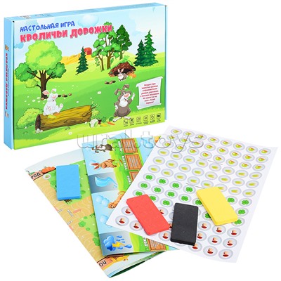 Игра-ходилка "Кроличьи дорожки"