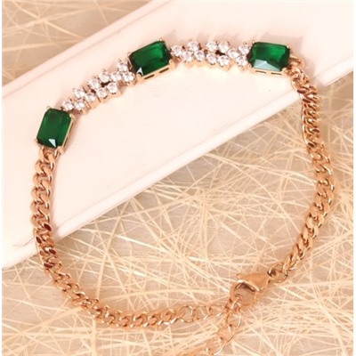 Браслет позолота Н01-14260 длина 16-19 см.