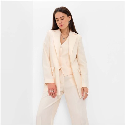 Жилет женский MIST: Classic Collection, размер 46, бежевый