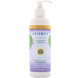 Auromere, Rejuvenating Face, Hand & Body Lotion, 8 oz (236 ml)