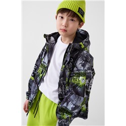 Куртка текстильная с полиуретановым покрытием для мальчиков (ветровка) PLAYTODAY, 1240357