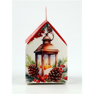 Чай новогодний чёрный «Тепла и уюта в новом году», со вкусом: зимняя вишня, 50 г