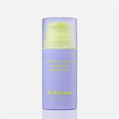 By Wishtrend Ночной крем с ретинолом и бакучиолом Vitamin A-mazing Bakuchiol Night Cream