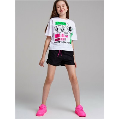 Шорты текстильные пляжные для девочек