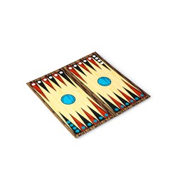 Коврик - сидушка для бани и сауны «Нарды», 56.5×53 см, полиэфир