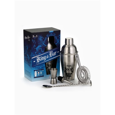 Набор для приготовления коктейлей «Король бара»: 5 предметов