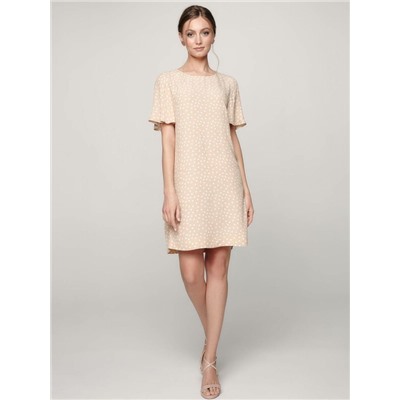 Платья CONTE LPL 1179 Платье свободного кроя в горошек