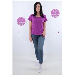Футболка женская №GL809 (Фиолетовый)