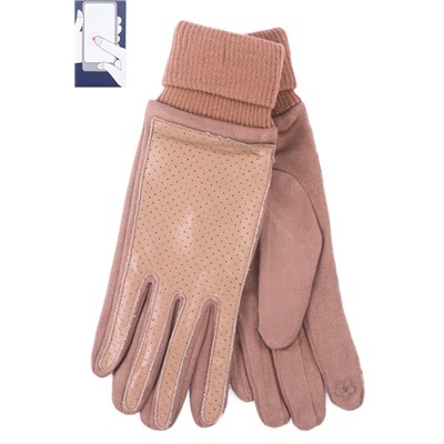 Перчатки жен. LuMeiJia 1 иск.кожа/сенсор
