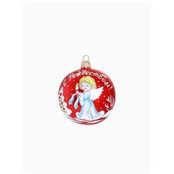 Ёлочный шар «Рождественская сказка» новогодний, d=8.5 см, МИКС