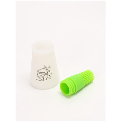 Кисть для масла «Натурально», 11.8×5.2 см, силикон