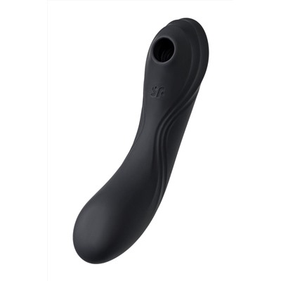 Черный вакуум-волновой вибростимулятор Satisfyer Curvy Trinity 4