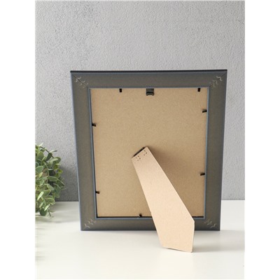 Фоторамка для фото 21×30 см Keep memories Luxe Elegance, с ножкой, пластик, чёрный, (пластиковый экран)