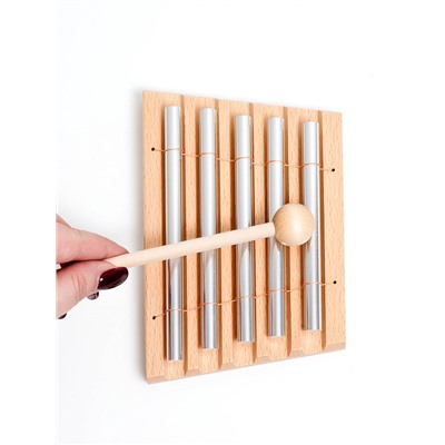 Музыкальный инструмент Бар Чаймс Music Life 5 тонов, молоточек в комплекте