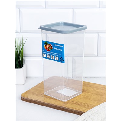 Контейнер квадратный 1300 мл / 90426 /уп 48/ ДОП СКИДКА НА КОРОБ 3%