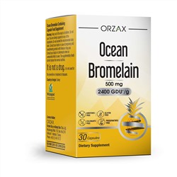 ORZAX OCEAN BROMELAIN 30 капсул