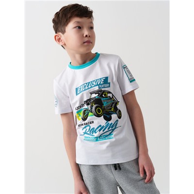 Фуфайка трикотажная для мальчиков (футболка)