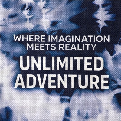 Сумка женская пляжная Unlimited adventure, 41.5×34×12 см, чёрная