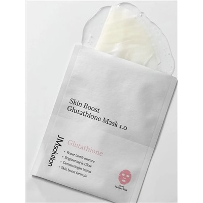 JMsolution Тканевая маска-бустер с глутатионом / Skin Boost Glutathione Mask 1.0, 30 мл 28284