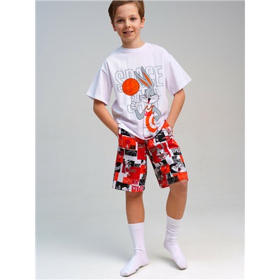 Комплект трикотажный для мальчиков: фуфайка (футболка), шорты