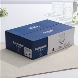 Стаканы Luminarc VAL SURLOIRE, 360 мл, низкие, стекло, набор 6 шт., прозрачные