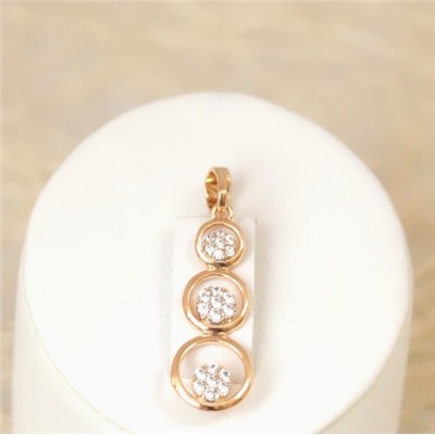 Кулон позолота H01-6416