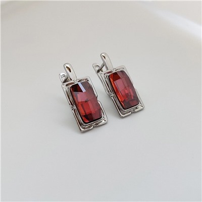 Серьги с кристаллами Swarovski