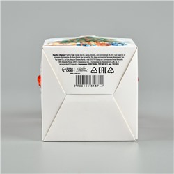 Коробка подарочная новогодняя складная «С Новым годом», 7×12×7 см