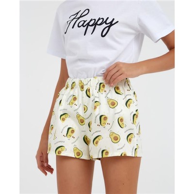 Шорты женские KAFTAN Avocado, размер 40-42, белые