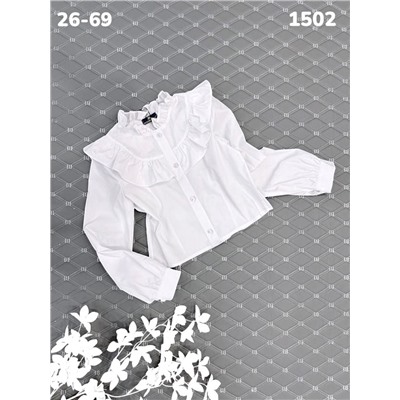 Блузка 1502 белый