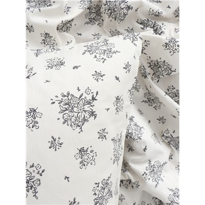 Постельное бельё евро LoveLife «Красота», сатин