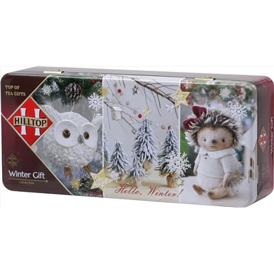 HILLTOP. Новый год. Шкатулка Сказочный подарок 150 гр. жест.шкатулка