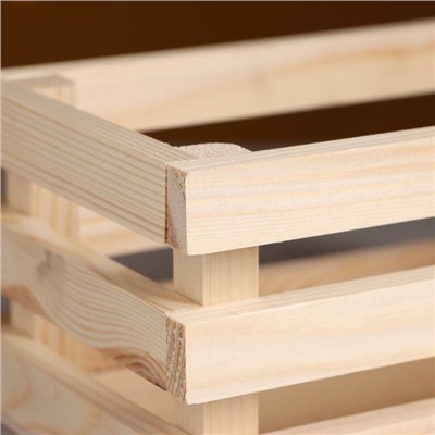 Подарочный ящик «Классический», 20×13×9.5 см, деревянный