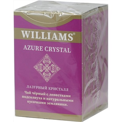 WILLIAMS. Crystal Azure. Земляника и подсолнечник 100 гр. карт.упаковка