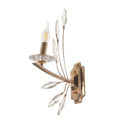 Бра настенное BayerLux «Барселона», 1хЕ14, 40 Вт, золото