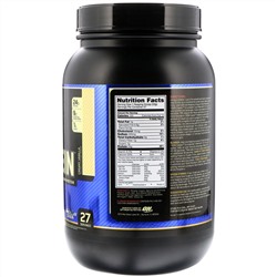 Optimum Nutrition, Gold Standard 100% Casein, казеин со вкусом сливочной ванили, 909 г (2 фунта)