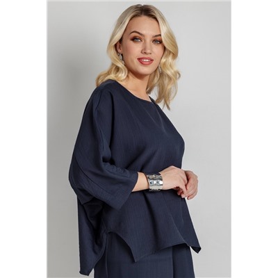 Блузка женская  4512/54/Синий
