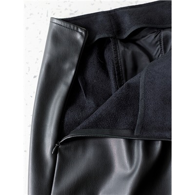 Юбка-карандаш из искусственной кожи