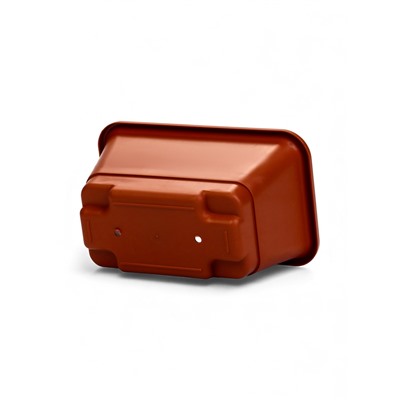 Набор горшков для цветов с поддоном Darel plastic, 750 мл, 73 см, 7 шт., терракотовый