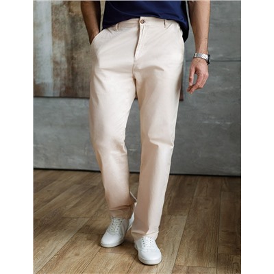 Брюки-чиносы из эластичного твилла